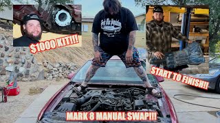 We FINALLY Manual Swapped Our $1000 Mark 8!  *FULL SWAP*