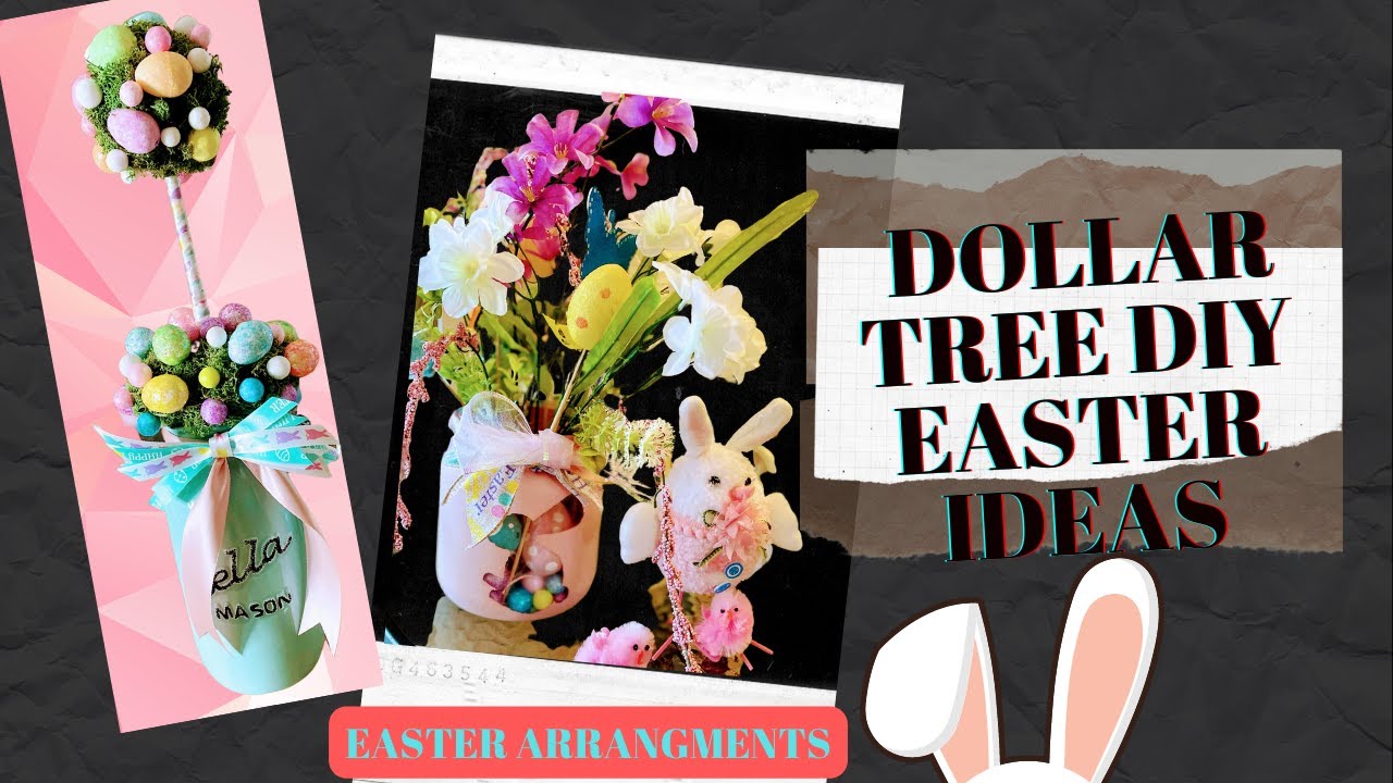 Dollar Tree Easter Craft Ideas 2022/ 