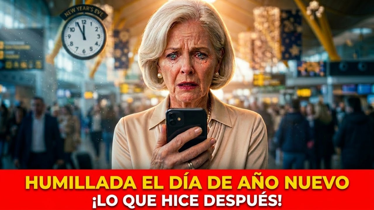 Me humillaron en el aeropuerto el día de Año Nuevo...Lo Que Hice Después Lo Cambió Todo...