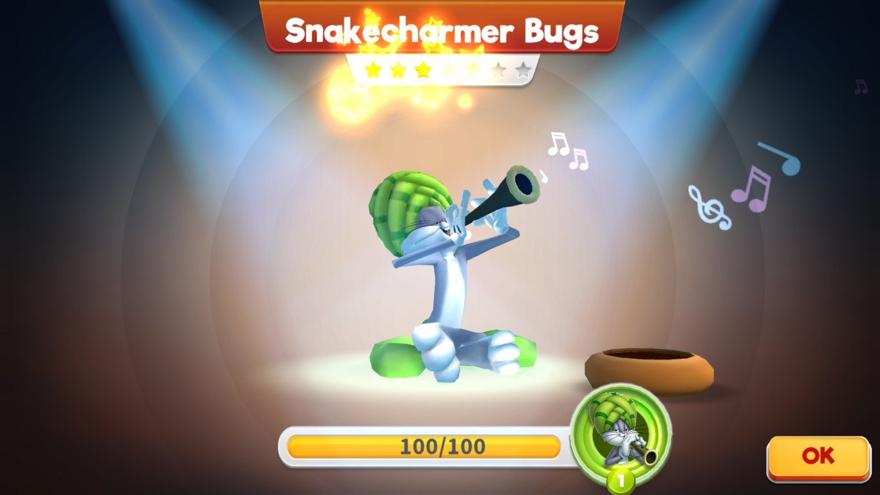 Snakecharmer Bugs: Unlocked to 4-star! & Dance of the Scales, Act 2 | Looney Tunes: World of Mayhem