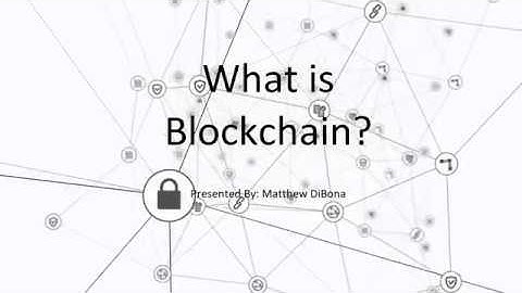 What is Blockchain?- Blockchain for Business Video Series