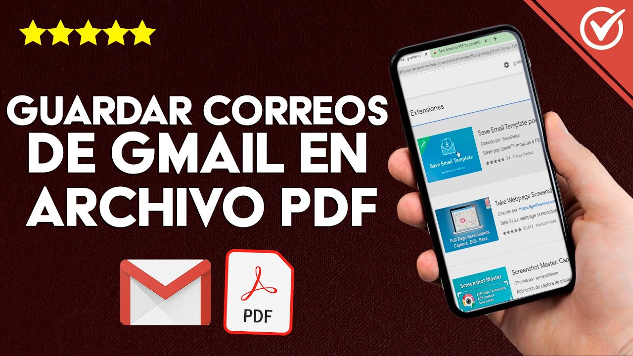 Cómo Guardar Correos de Gmail en Archivos PDF - Mejores Métodos Paso a Paso  - YouTube