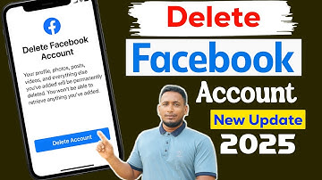 How to Delete Facebook Account 2025 | New Update 