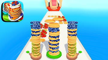 pancake rush gameplay all levels android.ios