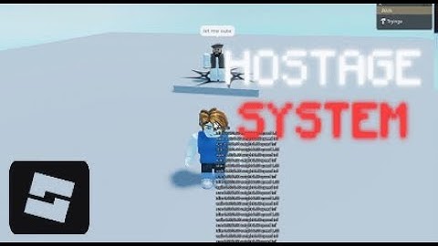 R6-R15 Hostage System | ROBLOX STUDIO [FREE]