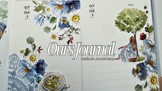 OURS Journal Setup | Gratitude Journal | 'Dolce Vita' by Hello Petite Paper