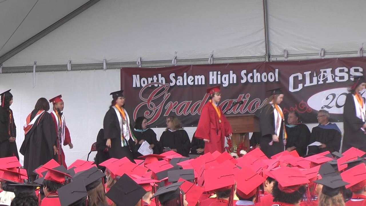 NORTH SALEM HIGH SCHOOL GRADUATION 2016 - YouTube