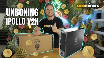 Unboxing the iPollo V2H Ethereum Classic Miner | Liquid-Cooled Pineapple Powerhouse!