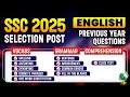 SSC Selection Post Phase 13 Classes 2025 | Selection Post Phase 13 English Vocabulary | Nikki Ma&#39;am
