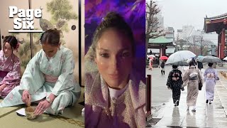 Jennifer Lopez Enjoys Tokyo Getaway With Twins Emme And Max To Celebrate Their 16Th Birthday