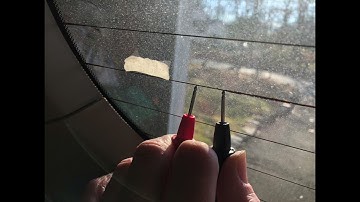 Rear Window Defogger Grid Repair