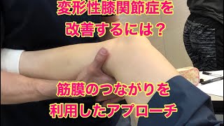 変形性膝関節症へのアプローチ①