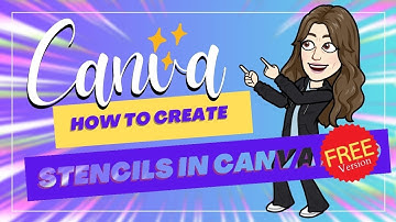 Maak een sjabloon met Canva Free, plaats een foto of afbeelding achter woorden