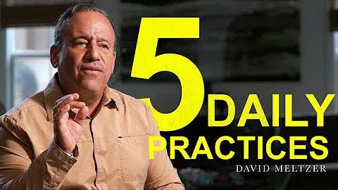 5 Daily Practices that will Make You Rich | David ...