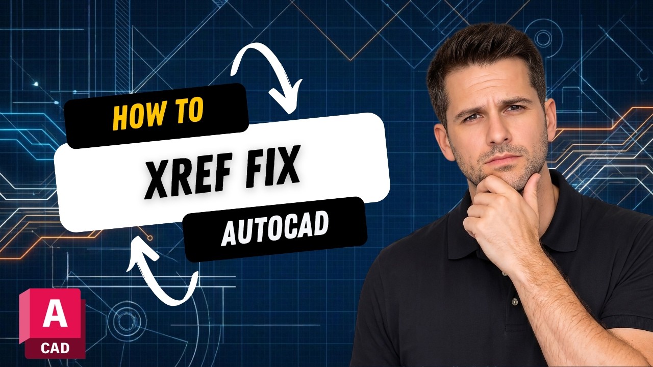 How to Fix XREF Images Not Showing in AutoCAD (2026 Updated) - YouTube