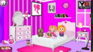 Barbie Room Cleanup game play on BemGame.com screenshot 1