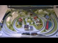 Z scale Noch Briefcase Layout Marklin US Steam Locomotives