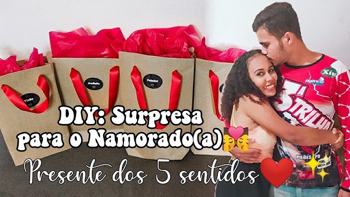 Kit Dia dos Namorados Perfeito (DIY - Namorada Criativa) 