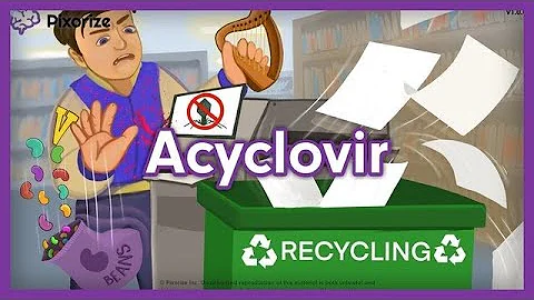 Acyclovir Mnemonic for Nursing Pharmacology (NCLEX) | Mechanism of Action, Side Effects