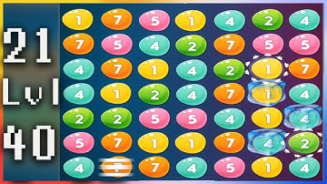 Mergedom - Number Merge Puzzle Games Free Match 3 - Gameplay Walkthrough - Levels 21-40