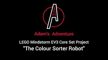 LEGO Mindstorm EV3 Core Set Project - The Colour Sorter Robot