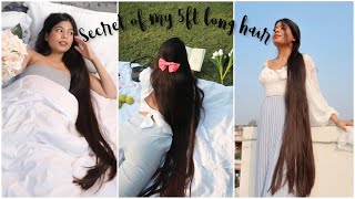 Secret Of My 5 Ft Long Hair My Hair Care Routine Prakriti Arya