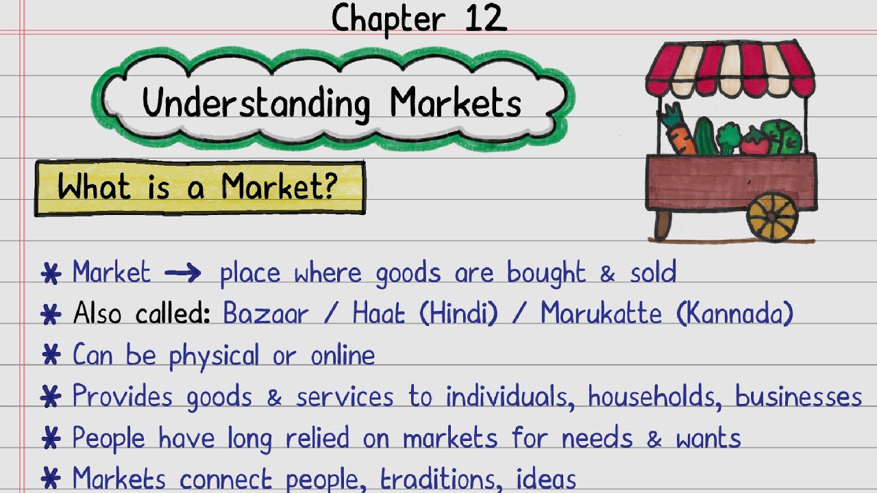 📝FREE Notes | Understanding Markets | Class 7 Social Science | NCERT ...