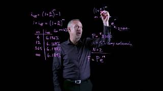 Continuous Compounding - Engineering Economics Lightboard