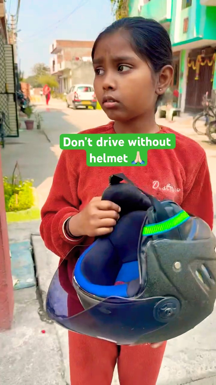 plz dont drive without helmet ?? papa Ki jaan ❤️ #family #love #avanishkumarverma
