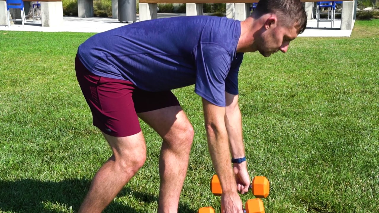 MTB Strength Training: Pedal Stance Bent Row - YouTube