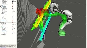 Visualizing collision detection for the manipulator teleoperation