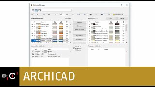 ArchiCAD 22 - Attribute-Manager