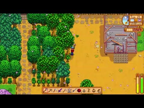 Best Way to Gather Wood - Stardew Valley!