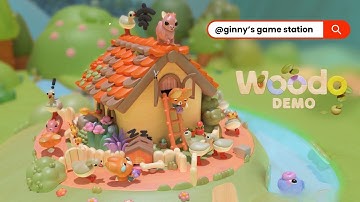 Woodo Demo Gameplay 🦊🏠 Cozy 3D Puzzle Diorama with Foxy & Ben