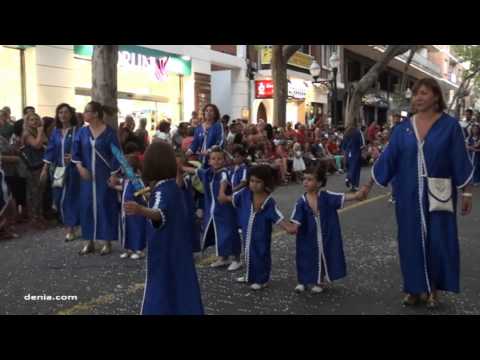 Desfile Infantil Moros y Cristianos Dénia'14: Amazigh