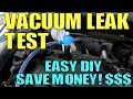 Vacuum Leak Smoke Test - Easy DIY Tester