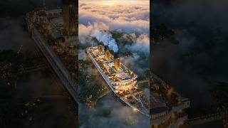 Titanic Wreck Transformed Into Luxury Jungle Paradise 🚢✨ #Shorts