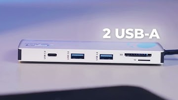 OREI SplitXtend Docking Station | Triple Monitor USB-C Dock for Laptops  4K HDMI PD SD Card, USB 3.0
