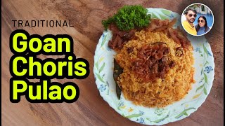 Goan Sausages Pulao/How to make Goan Chorisam pulao/Goan Chouriço/Goan Chorizo pulao/Goan Chorise/