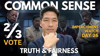 IS 2/3 EQUAL TO 16 VOTES OR NOT! 3 RETIRED JUSTICES SAY NO | Impeachment Watch Day 26