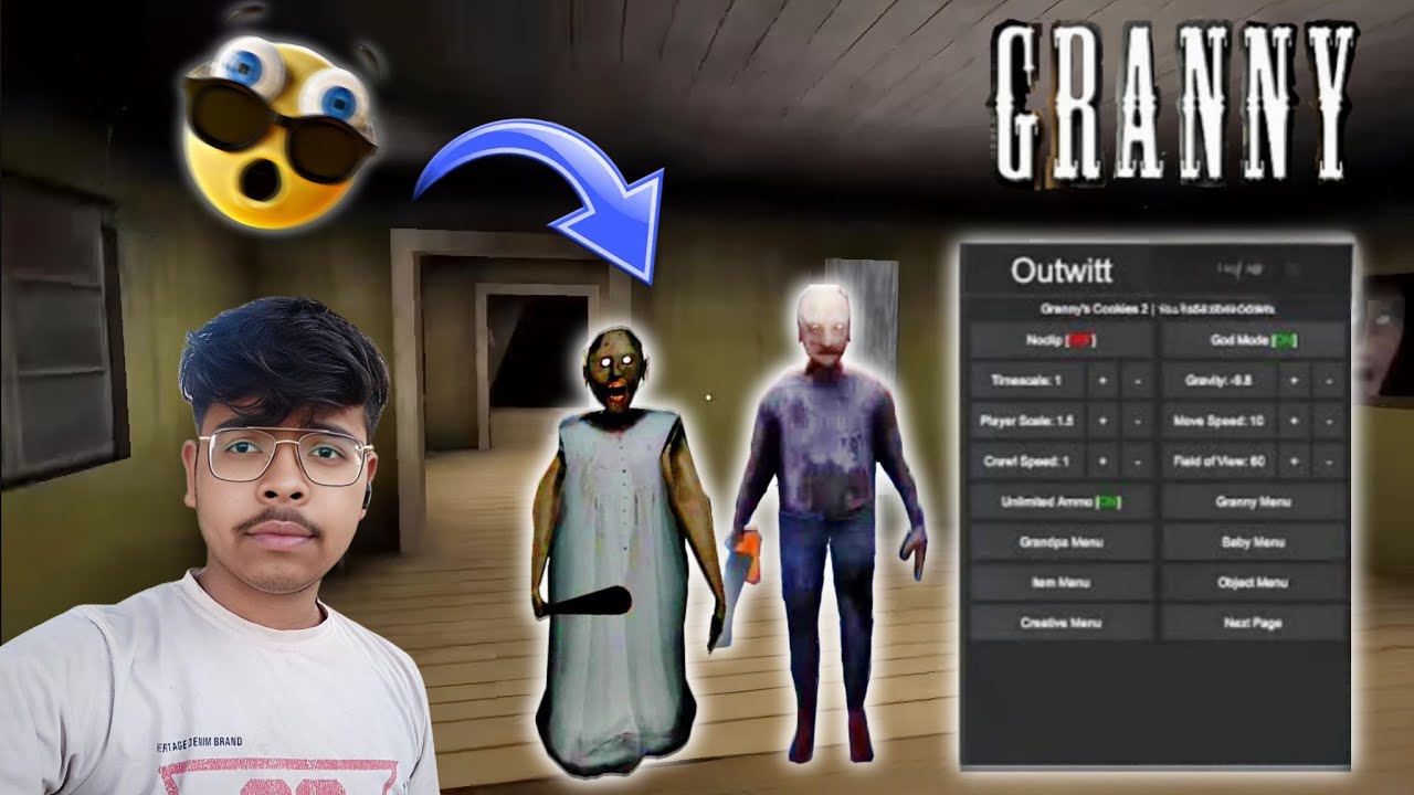Granny Chapter 2 Outwit Mod l Granny 2 Mod menu