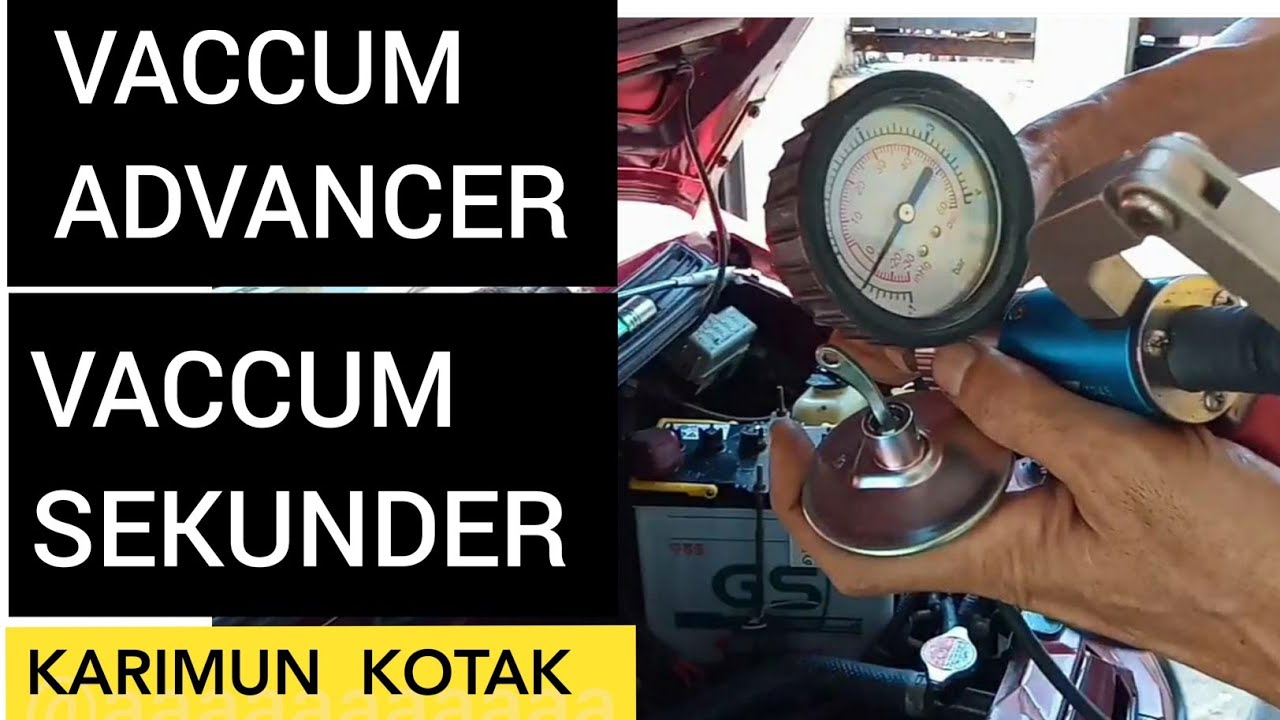 Cara Pasang VACCUM ADVANCER KARIMUN KOTAK Pada DELCO  dan Pengecekan Vaccum Sekunder