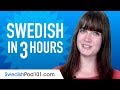 Learn swedish in 3 hours  all the swedish basics you need