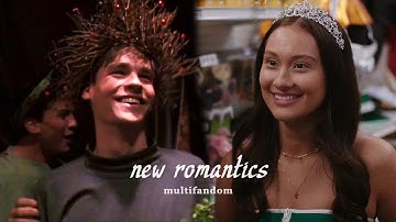 new romantics | multifandom (hbd @coffeeallalone)