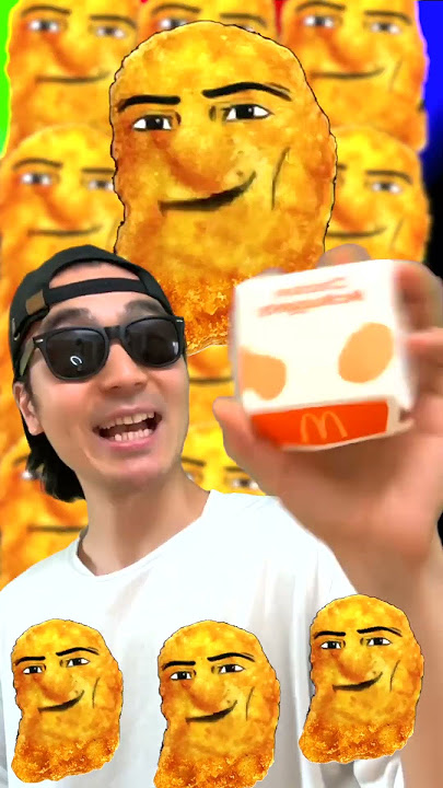 How to eat chicken nuggets deliciously🍗😎#shorts