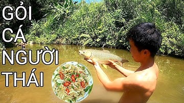 GỎI CÁ món ăn độc đáo của người thái nghệ an 24h |Người Thái TV
