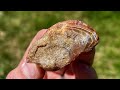 Turning Rough Agate into Polished Specimen! Lapidary Gem Polishing