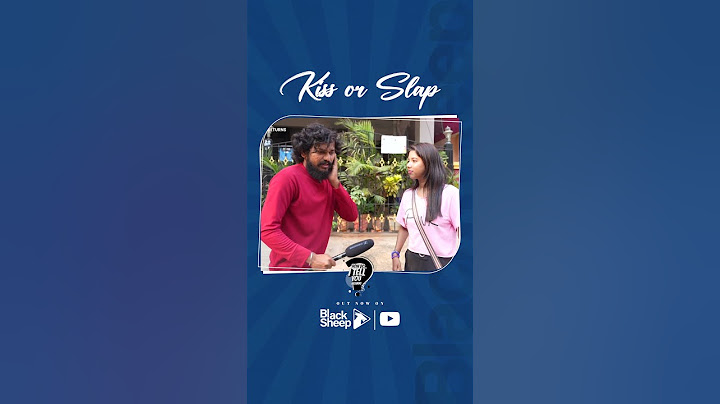 Kiss Or Slap Game | How Do I Tell You Returns Epi 05 | Blacksheep #shorts