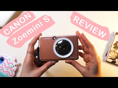 Canon Zoemini S Instant Camera Printer  - Review | How to Use | Unboxing