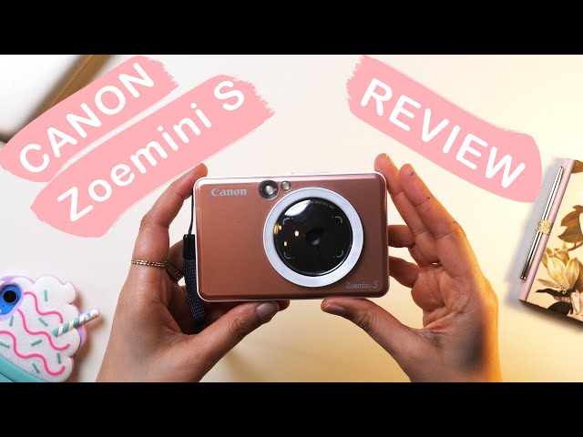 Canon Zoemini S Instant Camera Printer - Review, How to Use